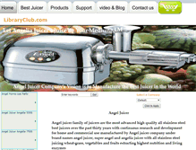 Tablet Screenshot of libraryclub.com